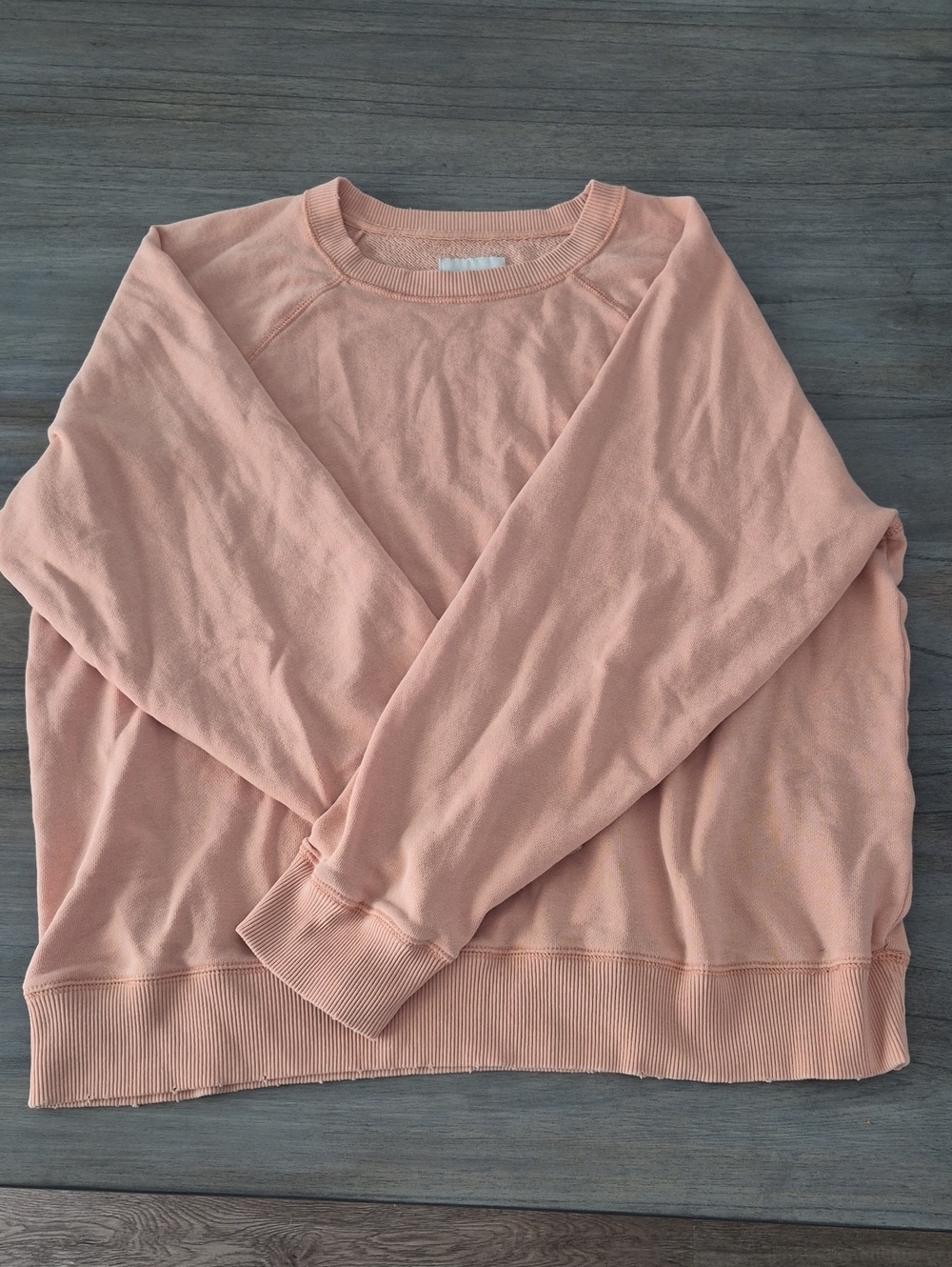 American Eagle XL Sweatshirt Peach